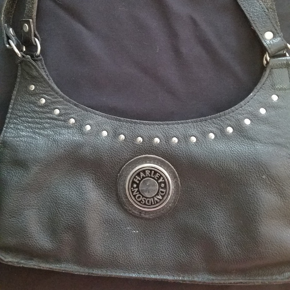 Leather Harley Davidson Purse